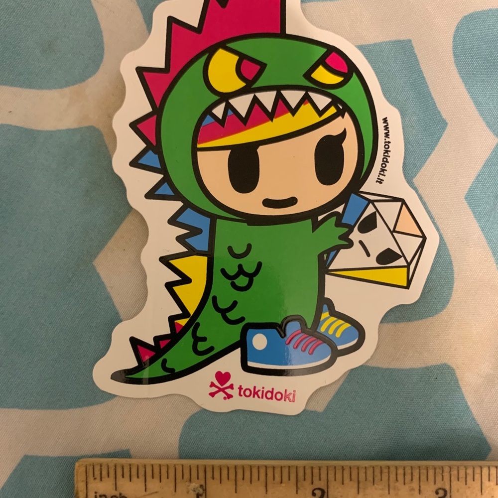 Tokidoki Sticker - Ships Free, B3G1 (Little Terror